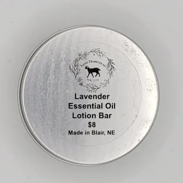 Lavender Essential Oil Lotion Bar