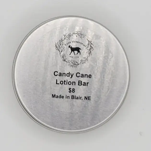 Candy Cane Lotion Bar